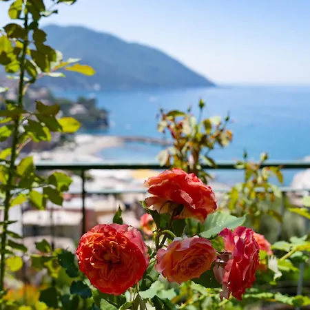 شقة Dimora Delle Rose - Ligurian Sea View Estate ريكّو