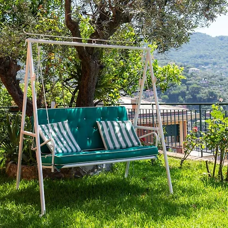 Dimora Delle Rose - Ligurian Sea View Estate شقة ريكّو