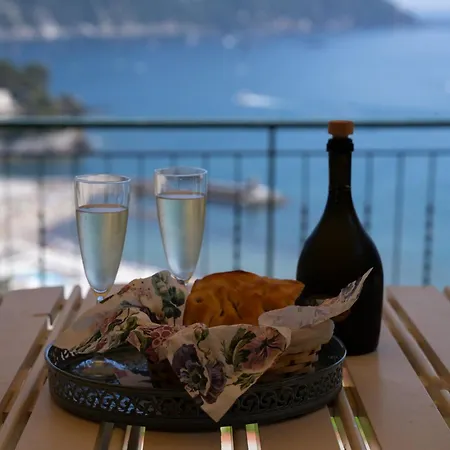 شقة Dimora Delle Rose - Ligurian Sea View Estate *
