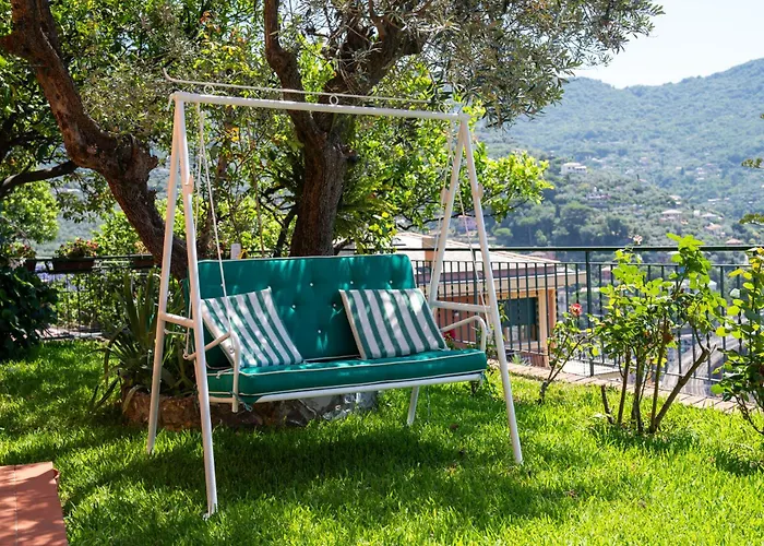 Dimora Delle Rose - Ligurian Sea View Estate Апартаменты Рекко